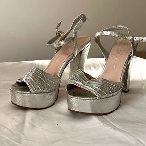 Chinese laundry silver heels